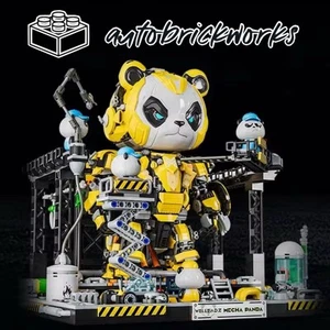 City Technical MOC 2198 Stck. Mech Panda Modellbausteine MINT Geschenk & Spielzeug UK - Bild 1 von 16