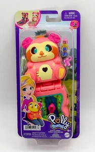Polly Pocket Pink Sloth Flip And Find Compact Playset 2021 NEW Mattel - Bild 1 von 5