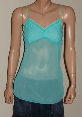 Sexy Miss Women's Girly Babydoll Spaghetti Strap Top L 38 XL 40 XXL 42 - Image 1 of 4