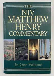 The NIV Matthew Henry Commentary - One Volume - Pre-Owned (1992) - Picture 1 of 5