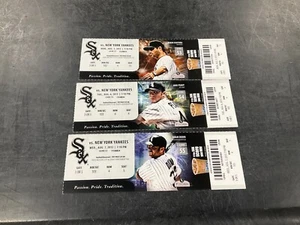 TICKET STUB 2013 WHITE SOX 8/5/13-8/6/13-8/7/13 VS YANKEES - Imagen 1 de 4