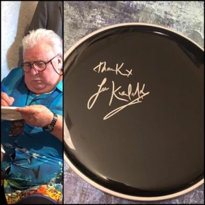 GFA Uriah Deep Ozzy Osbourne * LEE KERSLAKE * Signed Autographed Drumhead L2 COA - Picture 1 of 5