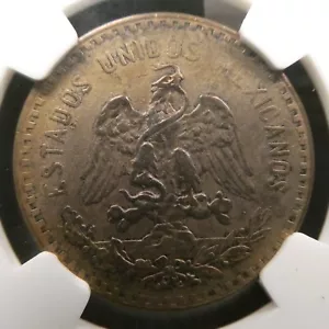 1917 Mexico 5 Centavos NGC XF Details Bronze 28mm KM 422 (M670) - Picture 1 of 6