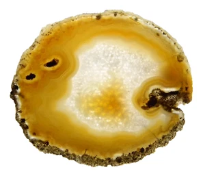Rebanada de ágata geoda fina natural tamaño 2 57,91 gramos - Imagen 1 de 6