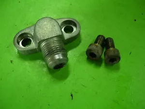 280Z Datsun 280ZX L28 2.8 A/C Air Compressor Line Manifold FITTING Nissan 79-83 - Picture 1 of 3