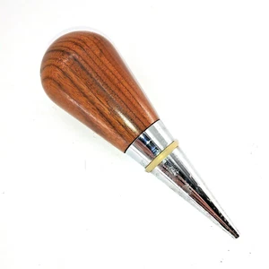 Vintage Retro Weinflaschenverschluss 4,25" Holzdeckel - Bild 1 von 3