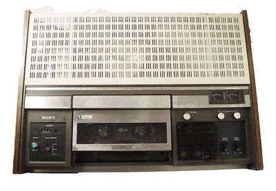(For Parts) 70's Sony 3/4" U-matic VO-2600 Video Cassette Editing Recorder VCR - Bild 1 von 4