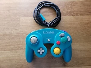 Offizieller GameCube GC Controller smaragdblau getestet enger Stick US VERKÄUFER - Bild 1 von 1