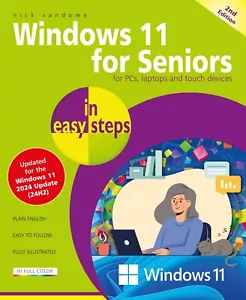 Windows 11 for Seniors in easy steps, 2nd edition - Imagen 1 de 8