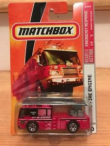 MATCHBOX '06 Fire Engine #60 RED WA23 NIP - Picture 1 of 7