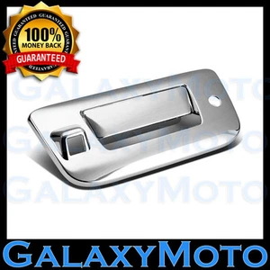 07-13 Chevy Silverado 1500+2500 Chrome Tailgate+Keyhole+Camera Hole Handle Cover - Picture 1 of 1