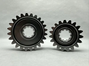 B&J Professional Lightweight Set 18 REM Polished Quick Change Gear 10 Spline SCS - Picture 1 of 5