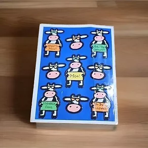 Vintage Hallmark Funny Phrases Cows Sticker Sheet - Picture 1 of 4