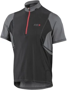 Louis Garneau Men's Maillot Epic Jersey - Black / Gray / Red - S - Picture 1 of 1