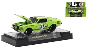 M2 Machines Ground Pounders 1:64 1967 Shelby G.T. 500 Green Model 82161-22-P6 - Picture 1 of 2