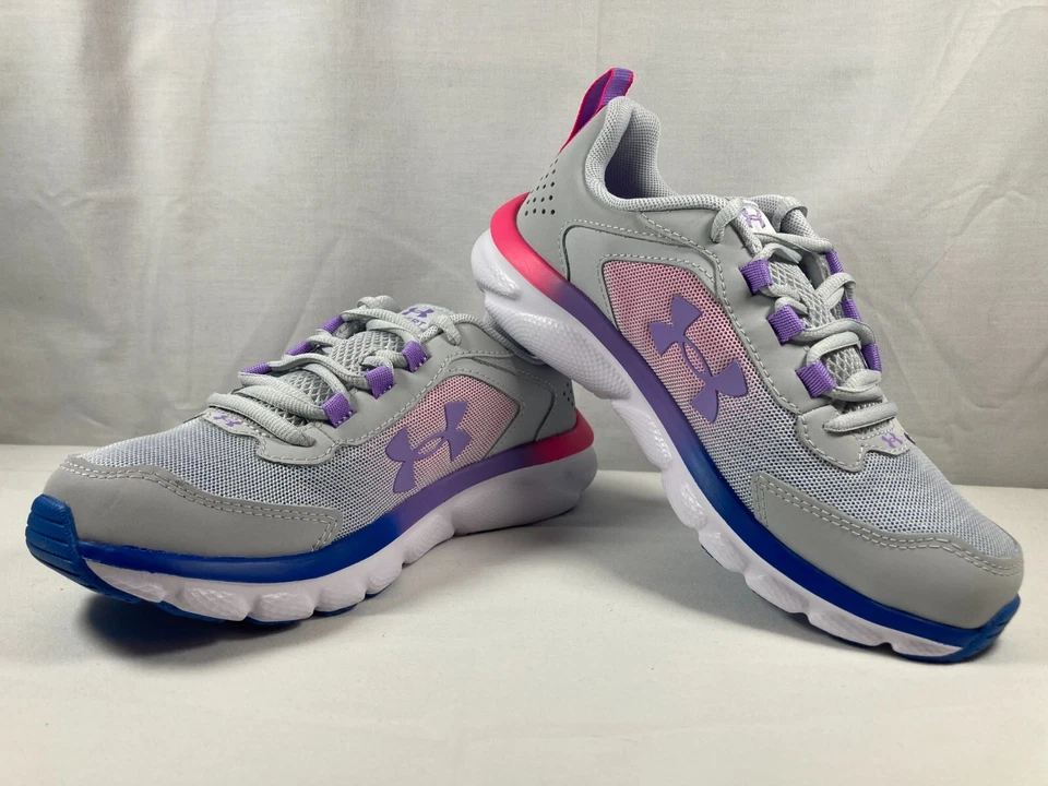 Nuevo sin caja Unisex Juvenil Escuela Primaria Under Armour Assert 9 Zapato para Correr Ancho D y 2E Foto 1 de 1