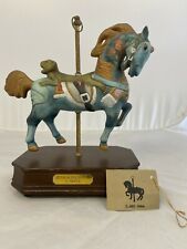 " American Beauty " 1986 Carousel Figure Stein/Goldstei
000030Cd
n Lead Horse Music box