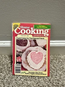 Vintage Home Cooking Women’s Circle Magazine Valentines Day Cupid Cakes Cookbook - Picture 1 of 7