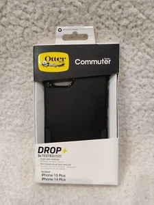OtterBox Apple iPhone 15 Plus / iPhone 14 Plus Commuter Series Case - Black - Picture 1 of 3
