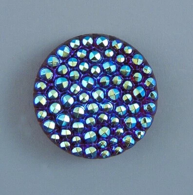 SHIMMERING GLASS CLOTHING BUTTON - Image 1 of 4
