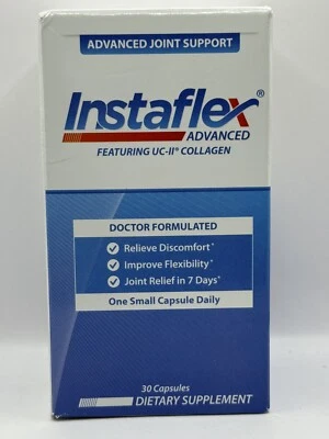 Instaflex Advanced Joint Support Doctor Formulated 30 Cap Ex 06/26 коробка повреждена. - Изображение 1 из 3