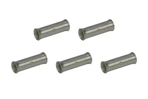 4 AWG TEMCo Butt Splice Connector Tin Plated Copper Uninsulated Gauge. 5 Pack - Picture 1 of 5