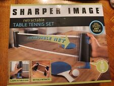 Sharper Image Retractable Table Tennis Set 5pc