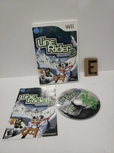Line Rider 2 Unbound ( Nintendo Wii. 2008) Complete - Picture 1 of 7