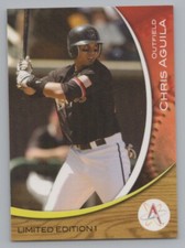 Chris Aguila Albuquerque Isotopes 2005 DAV Minor League Baseball Card