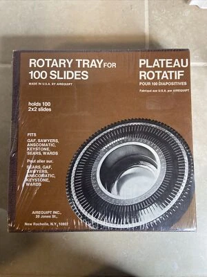 Airequipt Rotary Tray For 100 2x2 Slides. SEALED - Image 1 of 4