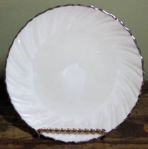 Rare Vintage LENOX "Weatherly" DESSERT PLATES/CREAM SOUP BOWL SAUCERS ~ 7 1/8" - Picture 1 of 3