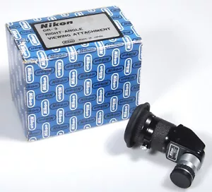 NIKON DR-3 VISEUR ANGLE DROIT FM FE FE2 FM2 FM2 N FM3A RIGHT ANGLE VIEWER - Foto 1 di 2