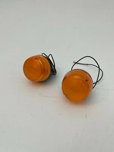 COPPIA FRECCE ANTERIORI PAIR BLINKERS CEV DUCATI GUZZI APRILIA LAVERDA NUOVE - Foto 1 di 3