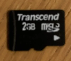 Transcend 2GB SD - Picture 1 of 1