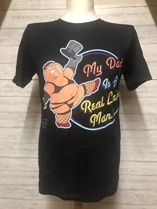 Bravado Official Family Guy Peter Griffin Black T-Shirt TSize Small/Medium BNWT - Picture 1 of 8