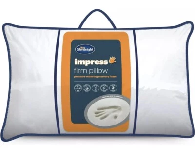 Almohada de espuma viscoelástica para alivio del dolor de cuello y hombro funda lavable Foto 1 de 4