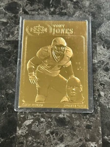1999-2001 Danbury Mint 22K Gold Legends #29 Tony Jones @QY07 - Bild 1 von 2