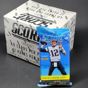 2020 Panini Score NFL Football Trading Cards Hobby Jumbo Box 12 Packs - Picture 1 of 8