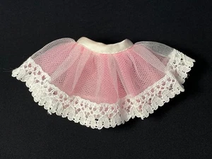 Pedigree Sindy rosa pallido tutù ballerina gonna bordo pizzo vestibilità bambola 12" 3 strati - Foto 1 di 8