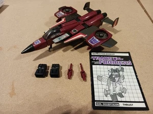 TRANSFORMERS G1 THRUST - Picture 1 of 2