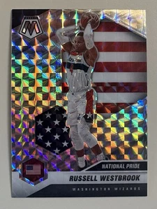 Mosaico Panini 2020-21 - Orgullo Nacional Russell Westbrook #253 Mosaico Prizm - Imagen 1 de 2