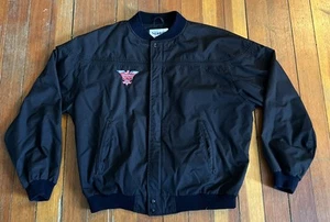 VTG Strange, Mobil 1, 75Th Indianapolis 500 May 26, 1991 Jacket Black XXL - Picture 1 of 13