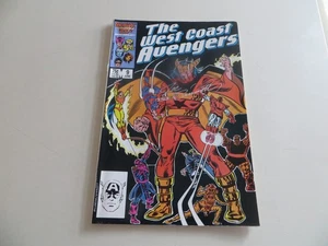1986 VINTAGE MARVEL THE WEST COAST AVENGERS # 9 SIGNIERT JOE SINNOTT, COA & POA - Bild 1 von 3