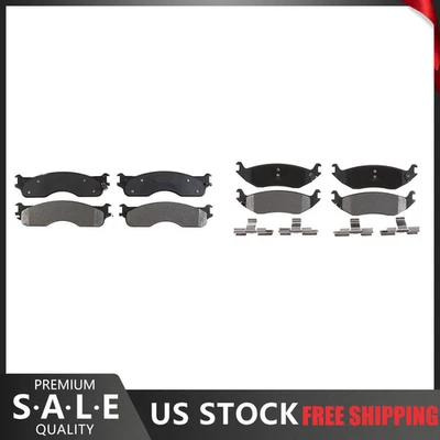 Se adapta a Dodge Ram 1500 2004 Element3 pastillas de freno metálicas delanteras y traseras - Raybestos Foto 1 de 4