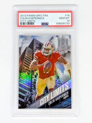 2013 Panini Spectra City Limits #16 Colin Kaepernick /99 PSA 10 49ers POP 2 - Image 1 of 2