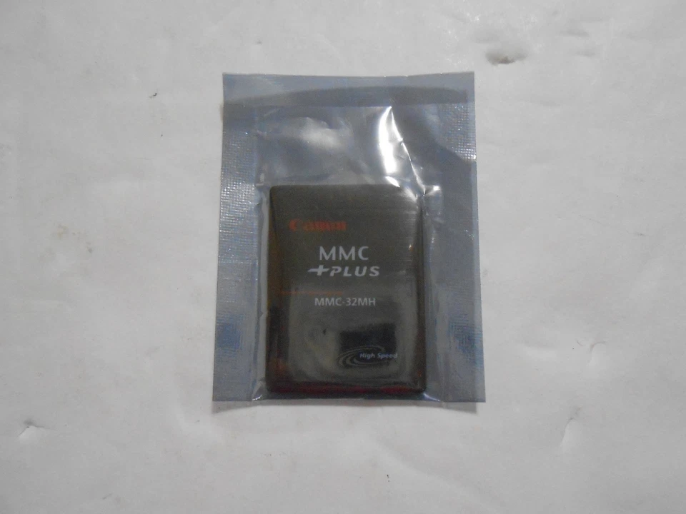 Genuine Canon 32MB MMC Plus MMC-32MH Camera High-Speed Memory Card - Image 1 of 3
