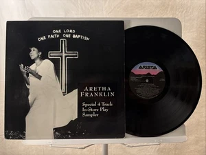ARETHA FRANKLIN One Lord One Faith One Baptism 1988 PROMO SAMPLER 12" EP - EX/VG - Picture 1 of 8