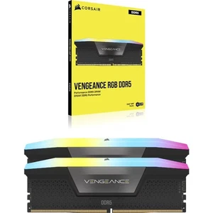 Corsair VENGEANCE® VENGEANCE® RGB 64GB (2x32GB) DDR5 DRAM 6400MT/s CL42 Intel XM - Picture 1 of 1