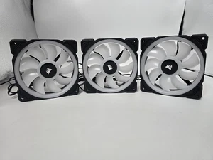 Ventilador CORSAIR LL120 Doble Bucle de Luz RGB LED PWM 120mm - Paquete de 3 - Imagen 1 de 10