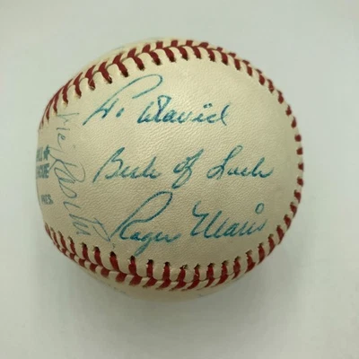 Roger Maris "To David"  Signed Official American League Baseball JSA COA - Image 1 of 4